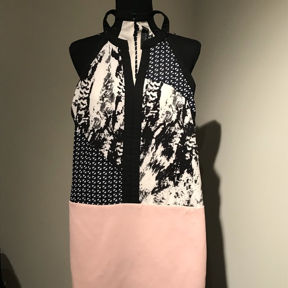 Adelyn Rae Mixed Print Racerback dress - Picture 13 of 16